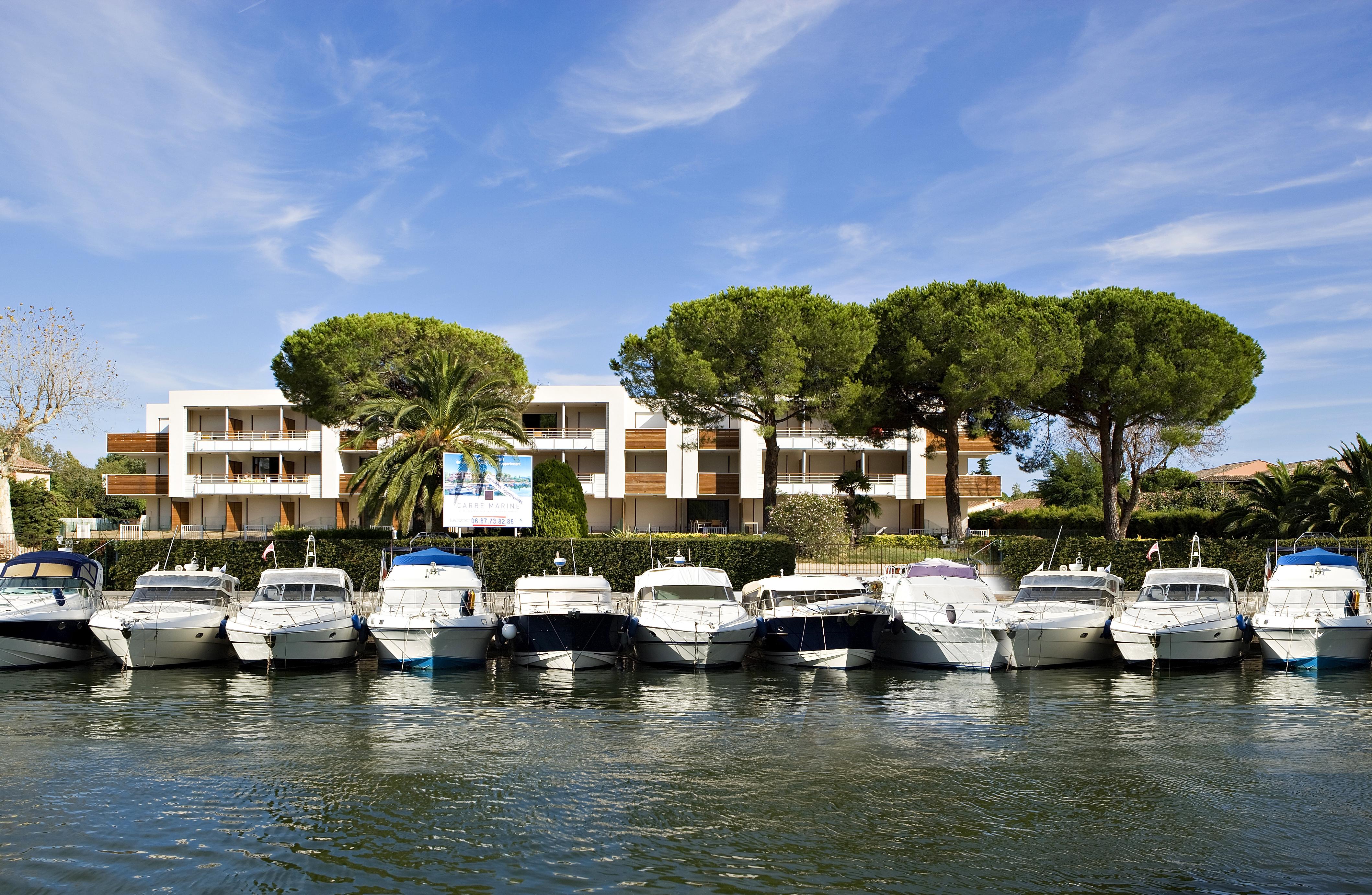 Vacancéole - Résidence Carré Marine Mandelieu Exterior foto